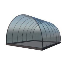 PVC Greenhouse Plans Hoop House Grow Veggies Plants 10'x12' Build Your Own