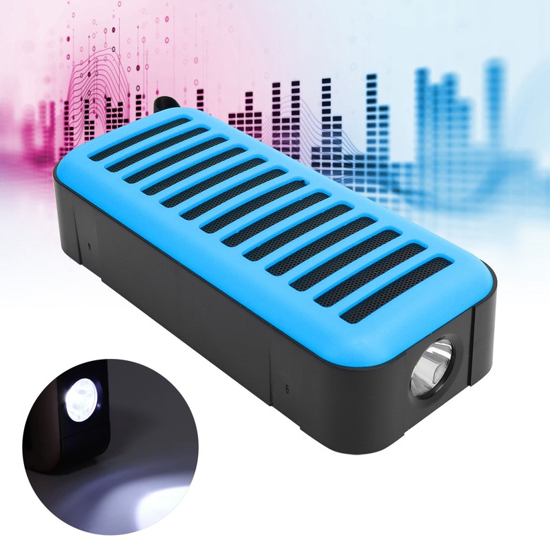 D6‑2 Wireless Bluetooth Speaker Mini Portable Solar Powered Subwoofer Support