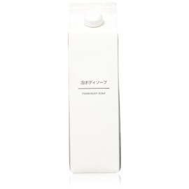 Muji 44593875 Foam Body Soap, Large Capacity, 20.3 fl oz (600 ml)
