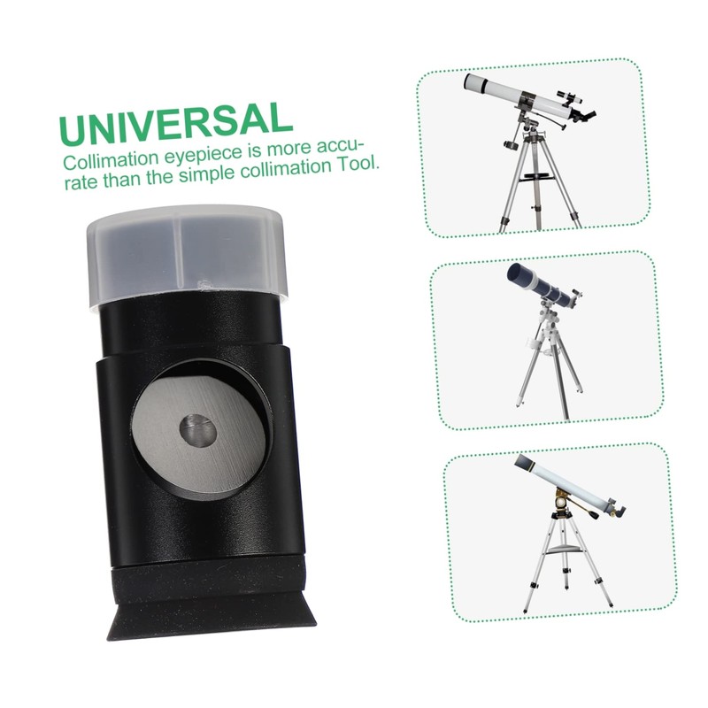 OSALADI 3pcs Telescope Collimation Eyepiece Optical Alignment Tool for Newtonian