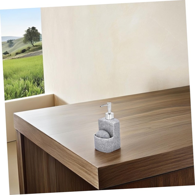 MAGICLULU Kitchen Soap Dispenser Sponge 1 Dish Soap Dispenser Pump