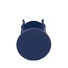 Powell Navy Blue Shapely Legs and Shelf Phipps Round Side