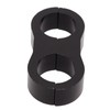 4 Pcs 8AN Hose Separator Clamp Fuel Line Mounting Clamp
