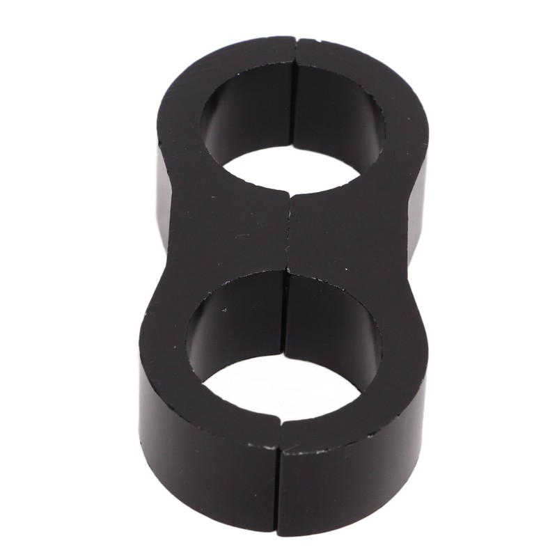 4 Pcs 8AN Hose Separator Clamp Fuel Line Mounting Clamp