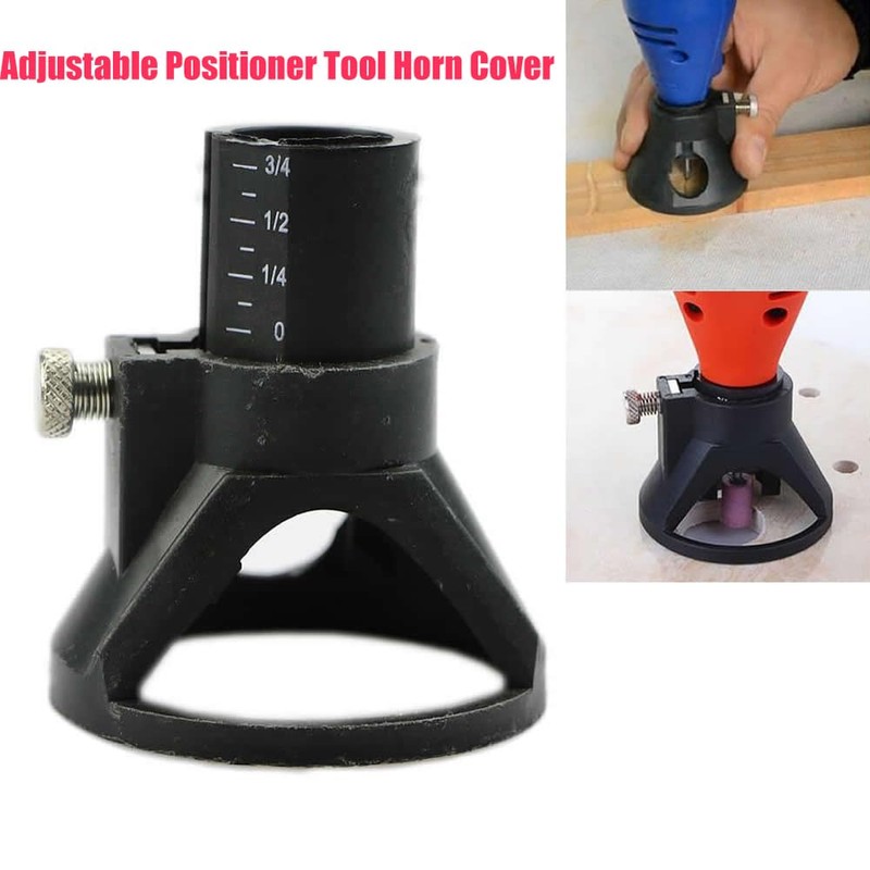 Electric Grinder Locator, Multi-Tool Cutting Guide Router Attachment Kit Rotary
