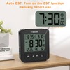 Geevon Small Digital Atomic Alarm Clock for Bedroom, Travel Table