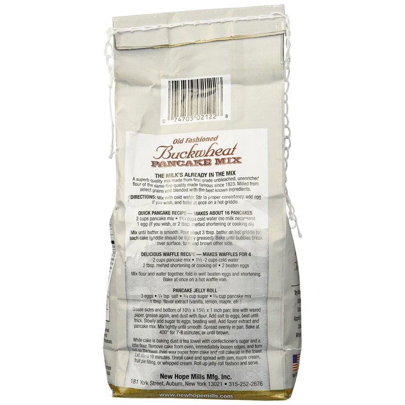 Old Fashioned Buckwheat Pancake Mix, New Hope Mills, 2lbs (1)