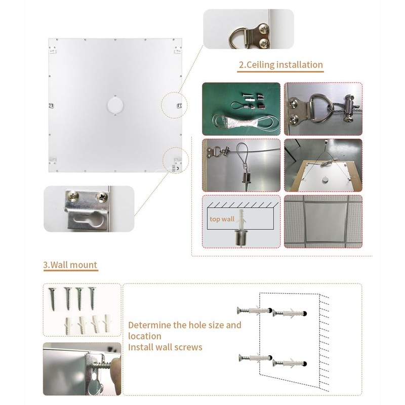 400W Wall Mounted Heater - 20s Instant Heat , Energy