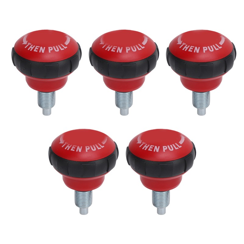 5Pcs Fitness Adjustment Knob Quick Release Spring Pull Pin Knob