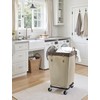 StorageWorks 160L Laundry Basket with Wheels, Large Rolling Hampers for