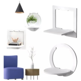 Repisa Decorativas Pared Hogar Flotantes Moderna Minimalista