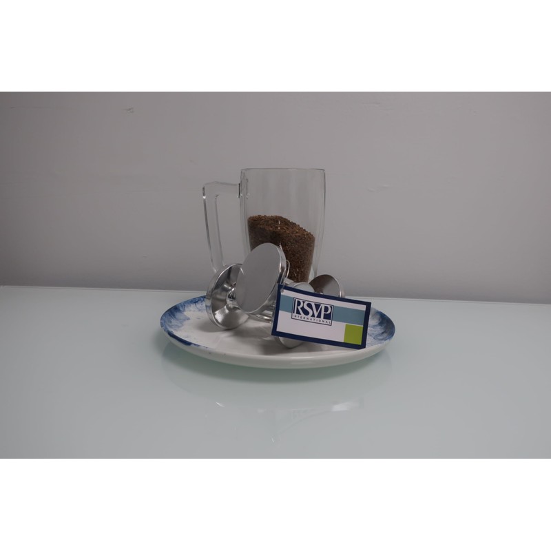 RSVP International 2 Pack (TAM) Dual Sided Coffee Espresso Tamper,