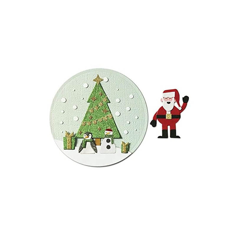 Sizzix Thinlits Snowdome Christmas Die Set