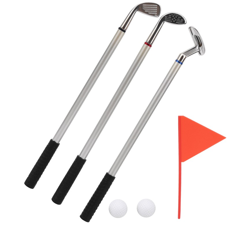 Mini Desk Games Box Green Driving Range with Golf Club