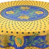 Tournesol Yellow 70" Round French Provencal Polyester Tablecloth