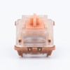 GATERON Mars Keyboard Switch, Linear 45gf RGB 5 Pin Pre-lubed