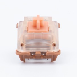 GATERON Mars Keyboard Switch, Linear 45gf RGB 5 Pin Pre-lubed for MX Mechanical Keyboard(35PCS)