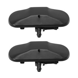 JNNJ 2 Stücke Auto Scheibenwaschdüsen Scheibenwischer Waschdüse, Scheibenwaschdüsen Auto Frontscheibenwischer Waschdüsen, Beheizte Scheibenwaschdüsens, Auto Scheibenwaschdüsen Sprühstrahl Beheizte