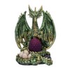 Nemesis Now Light Bearer Dragon Figurine, Green, 19.5cm