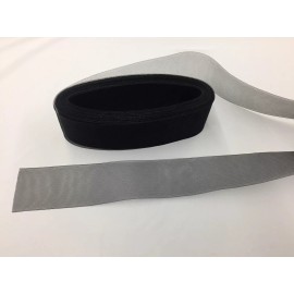 New Creations Fabric And Foam 40 Yards-4Inches Black Crinoline Horsehair Braid Trim-wedding-b