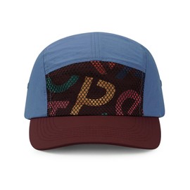 CLAPE Quick Dry 5 Panel Hat, Water-Resistant Color Block Trendy Baseball Cap, Adjustable Camper Dad Hat for Large Heads