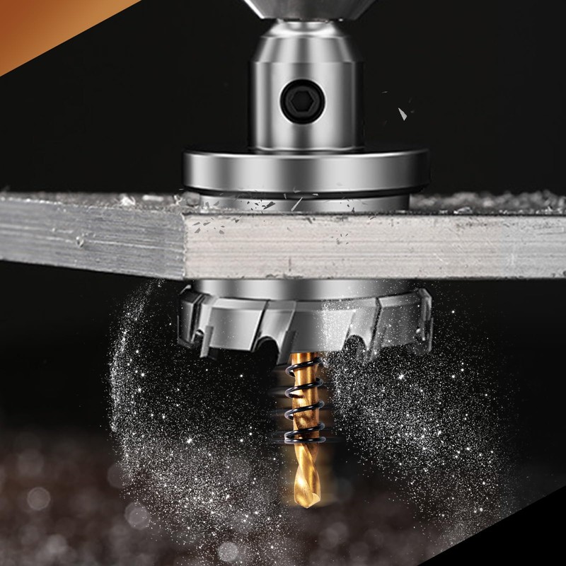 GPtzlei Tungsten Carbide Hole Saw（65mm）- Heavy Duty TCT Hole Cutter