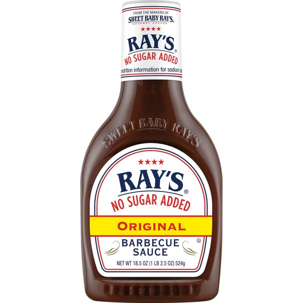 Sweet Baby Ray’s No Sugar Added Original Barbecue Sauce 18.5oz