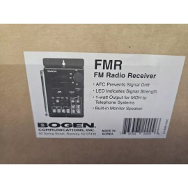 Bogen FMR FM Receiver for Background or Telephone On Hold Music with Antenna