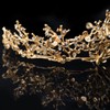 Aukmla Wedding Crowns and Tiaras Baroco Style for Women (Queen