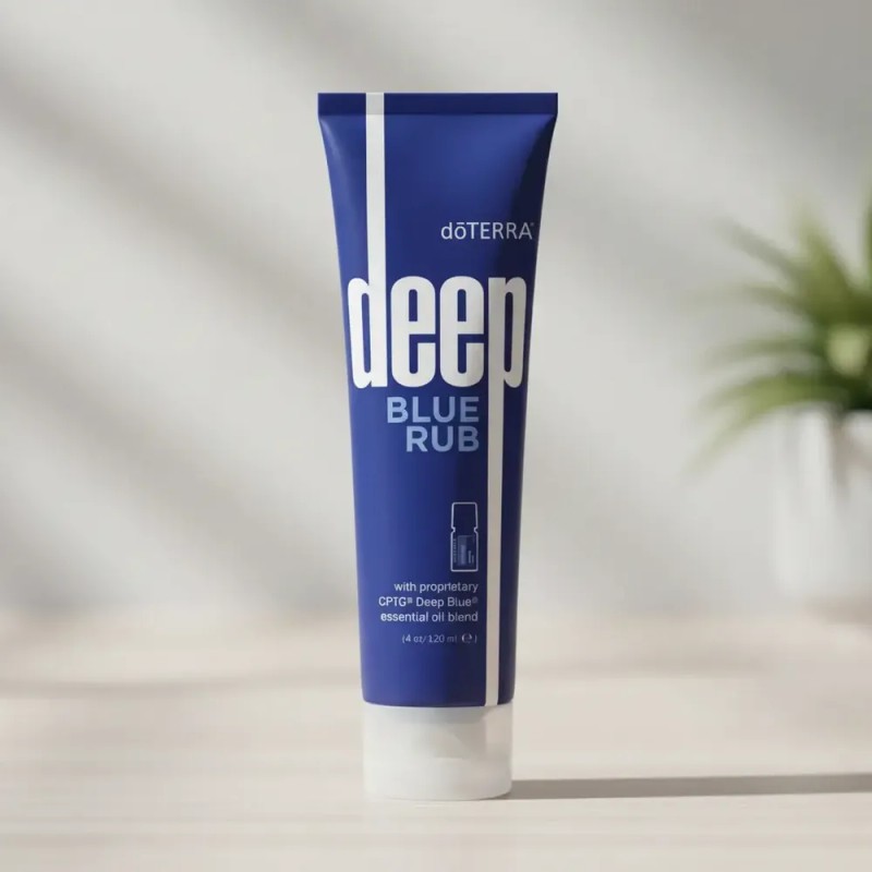 Crema Deep Blue Rub Doterra 120 Ml Con Aroma Mentolado