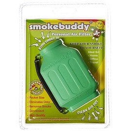 Green smokebuddy Jr Personal Air Filter