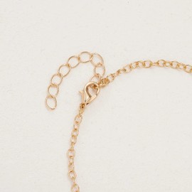 Gold Star Sign Constellation Pendant Chain Necklace - Sagittarius (23rd November - 21st December) - Zodiac Constellation Horoscope Celestial Astrology Jewellery - Women Men Gift