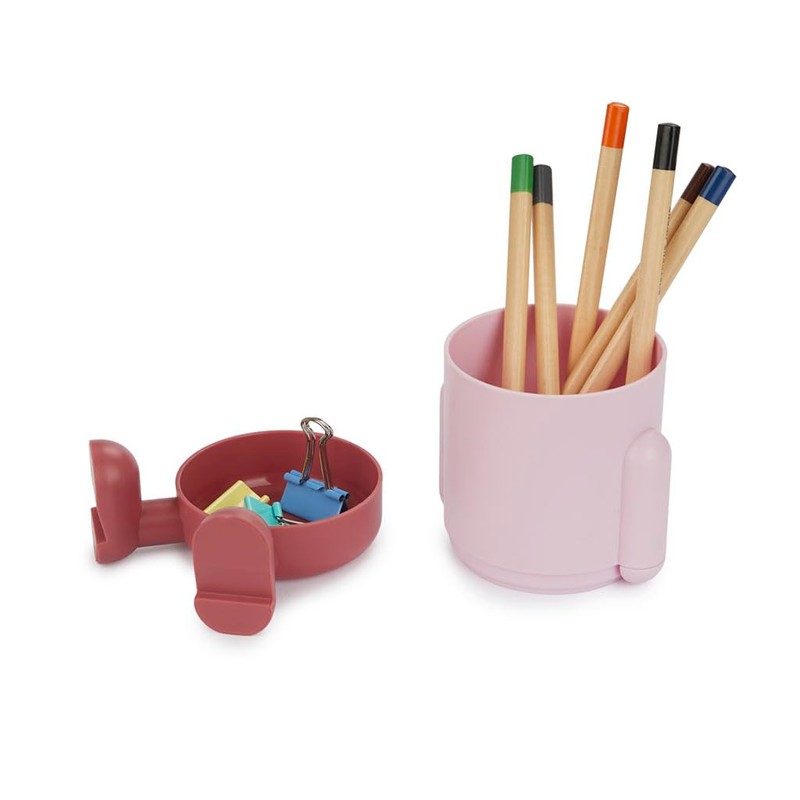 balvi Mr. Sitty Pen Holder Pink Coloured and Original Design