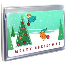 WINGS Craft & Fundraising Supply RFID Debit Credit Card Holder ATM Case, Floral Print Flowers (Black Floral with 2 Debit Registers)