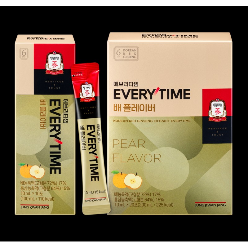 KGC JUNG KWAN JANG Everytime Pear Flavor (10ml*20 Sticks) (20-day