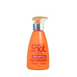 Shampoo Rizos Definidos Kolor Shot con Cacao y Aceite de Jojoba Sin Sulfatos ni Parabenos para Pelo Ondulado y Rizado, Limpia e Hidrata Proporcionando Brillo, Revitaliza el Cabello Maltratado 250ml.