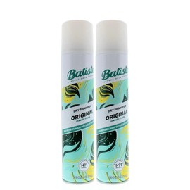 Batiste Dry Shampoo, Original Fragrance, Refresh Hair and Absorb Oil Between Washes, Waterless Shampoo for Added Texture Body, 200ml Bottle, White (Pack of 2)