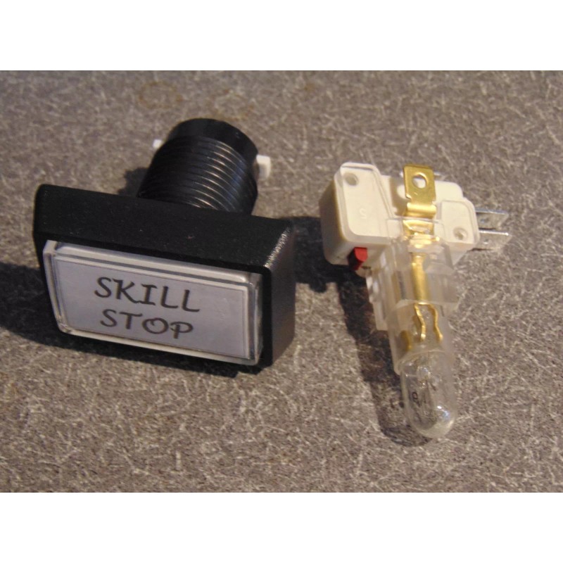 Pusher Skill Stop Button Long Lasting Quarter Pusher Lighted Skill