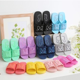 1+1 Rabbit Bathroom Shoes Bathroom Slippers Non-slip, 545360919Rabbit Bathroom Shoes 1+1_545360950Navy+Hot Pink / 1+1 토끼 욕실화 욕실 슬리퍼 미끄럼방지, 545360919토끼 욕실화 1+1_545360950네이비+핫핑크