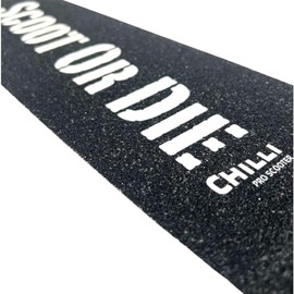 F26 Chilli Pro Stunt Scooter Grip Tape 5000 Reaper Cole Beast C50 C53 I Children I Pedal I Scooter I Non-Slip Deck I Sand Paper I (Scoot or Die I 52 x 12 cm Black/White)