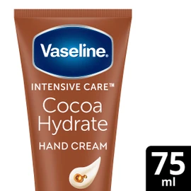 Vaseline Intensive Care Cocoa Hydrate moisturiser with ultra-hydrating lipids and shea butter Hand Cream for dry hands 75 ml