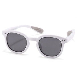 SooGree Kids Sunglasses Boys Girls Polarized Sunglasses UV Protection Sunglasses Toddler Sunglasses Shades Unbreakable, White