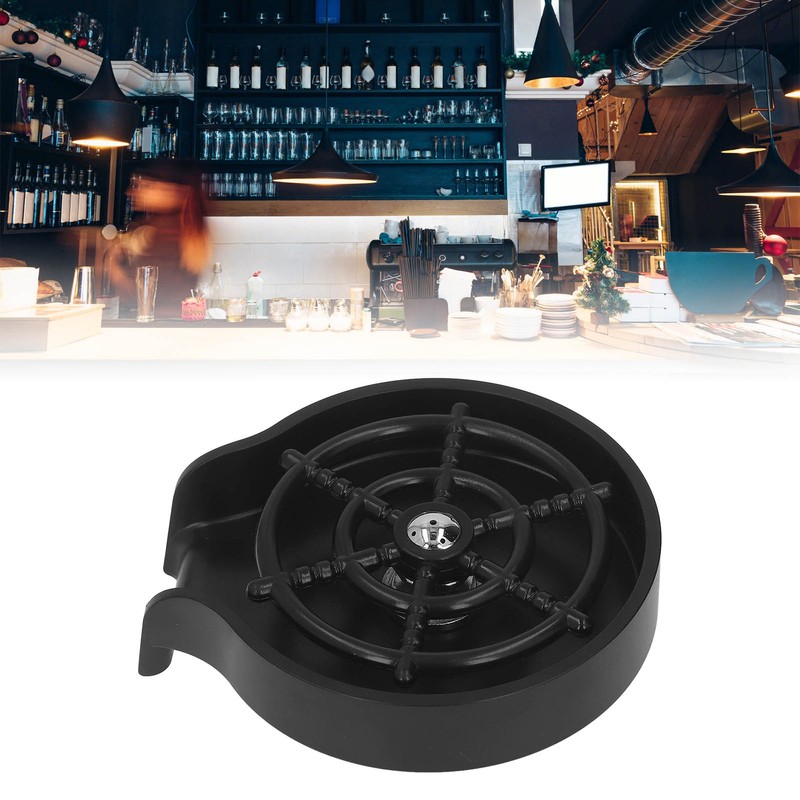 High Pressure Automatic Glass Rinser Bar Sink Cup Washer Kitchen