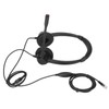 RJ9 Phone Headset Built in HD Microphone Binaural Office Headset