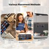 BEAMNOVA 8-Channel Digital Kitchen Timer Commercial Cooking Fryer Reminder Loud