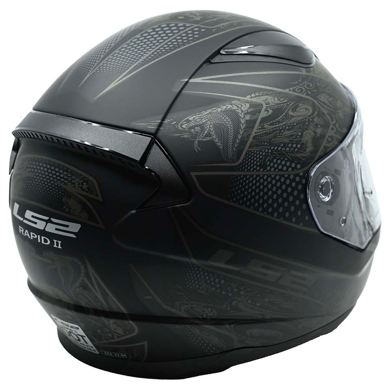LS2 Helmets Rapid II Full Face Motorcycle Helmet (Crypt Matte