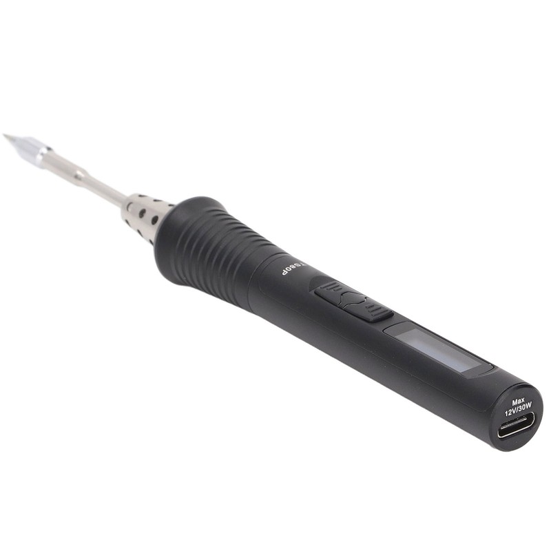 Electric Soldering Iron Aluminum Alloy Intelligent MCU Portable USB Powered