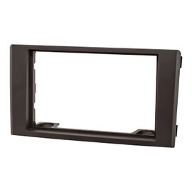 tomzz Audio 2422-001 Double DIN Radio Faceplate Compatible with Iveco Daily 2007-2014 Black