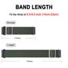 BISONSTRAP Nylon Watch Bands 22mm, Adjustable Braided Loop Straps for