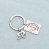 POTIY Shitter's Full Keychain RV Key Chain Christmas Vacation Gift